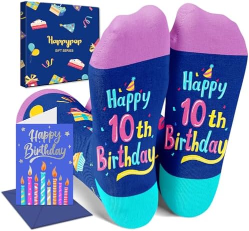 10 Year Old Birthday Gifts Socks