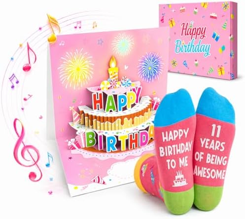 11th Birthday Gift Box Socks