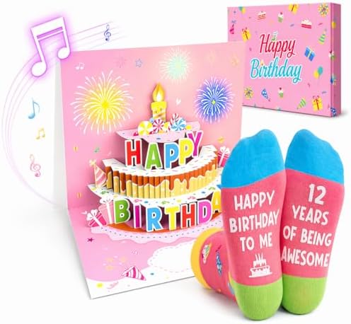 12th Birthday Gift Box Socks