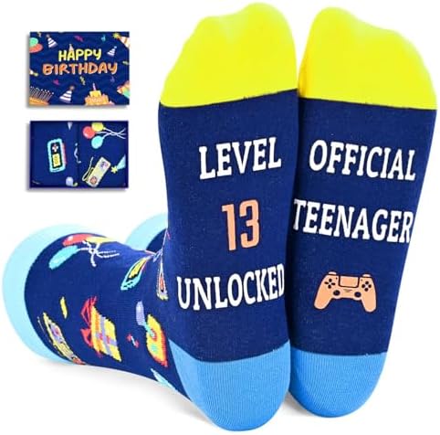 13 Year Old Birthday Gifts Socks