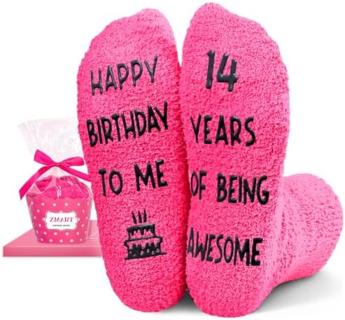 14th Birthday Girl Gifts Socks