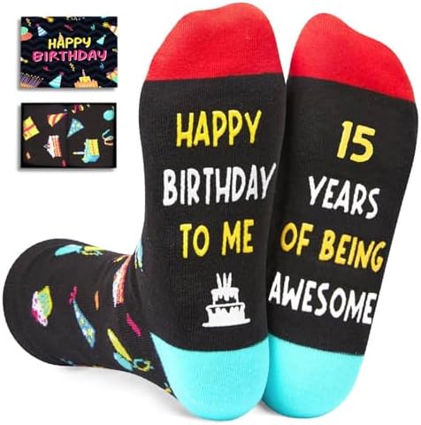 15th Birthday Gift Ideas Socks