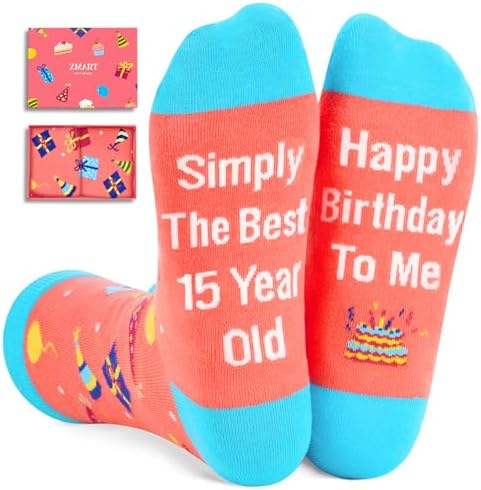 15th Birthday Gifts for Girls Socks