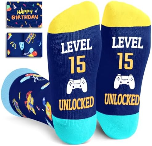 15th Birthday Gifts Ideas for Boys Socks