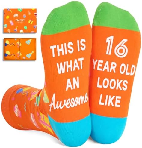 16th Birthday Gifts Years Old Socks