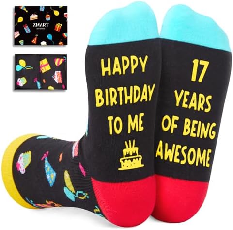 17 Year Old Gifts Socks