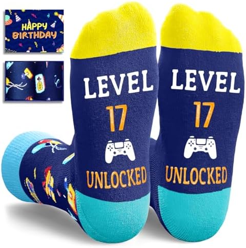 17th Birthday Gifts Ideas for Boys Socks