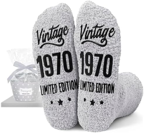 1970 Birthday Gifts for Men Socks