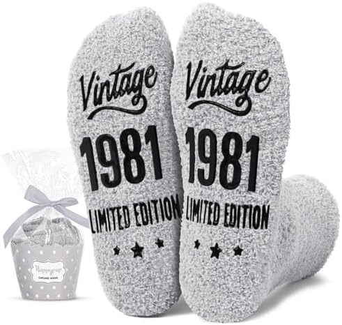 1981 Birthday Gift Ideas Socks