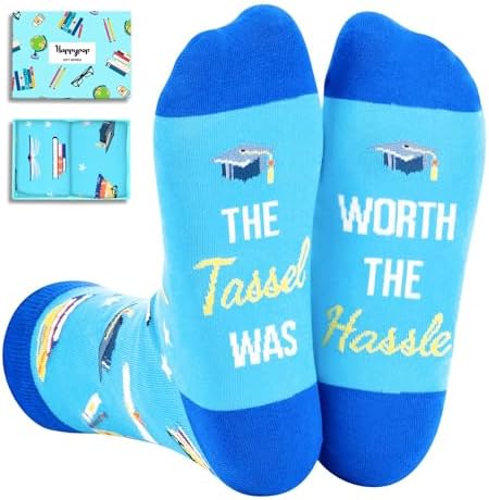 2026 Graduation Gifts College 8th Grade Grad Socks for Male Female