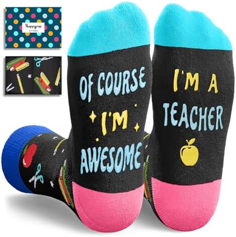2026 Teacher Appreciation Gifts Ideas Thank You Birthday for Socks