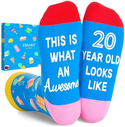 20th Birthday Gifts Ideas Socks