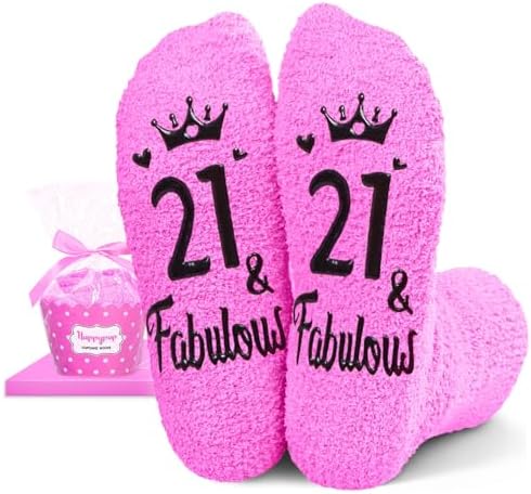 21st Birthday Gifts for Women Socks