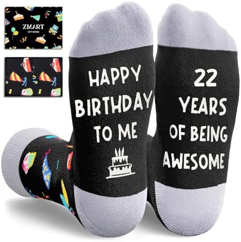 22nd Birthday Gifts Socks Ideas