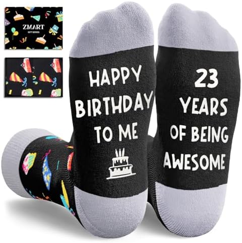 23rd Birthday Gifts Socks Ideas