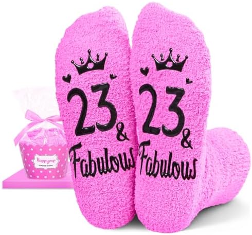 23rd Birthday Gifts Socks