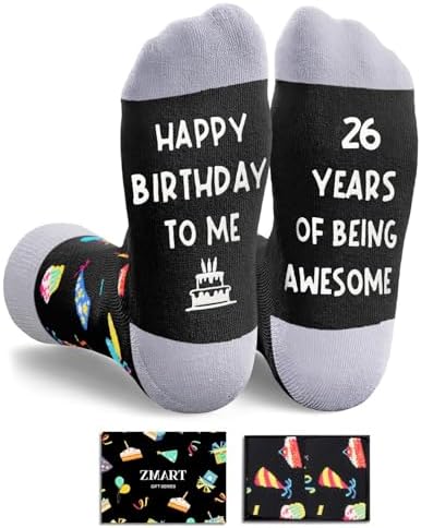 26th Birthday Gifts Socks Ideas