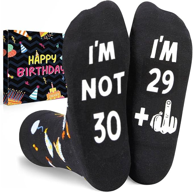 30th Birthday Socks