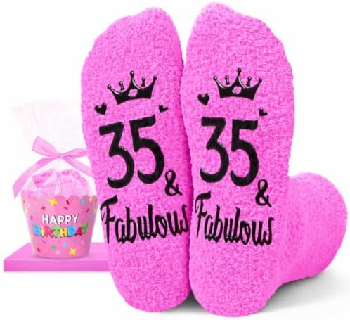35th Birthday Gift for Women Socks