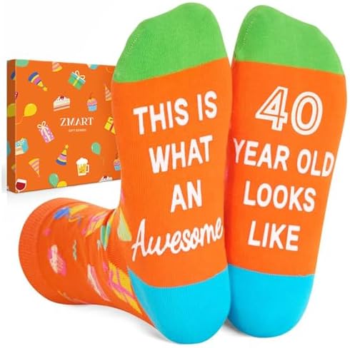 40th Birthday Gifts Ideas Socks