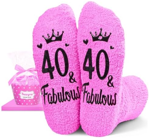 40th Birthday Gifts Women Socks