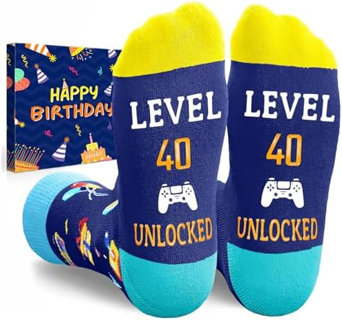 40th Birthday Socks Men Women