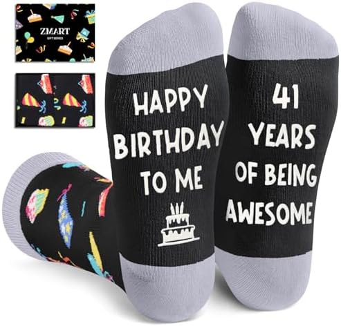 41 Middle Age Birthday Gifts Socks