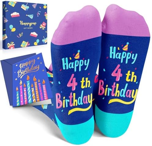 4th Birthday Gifts Ideas Socks