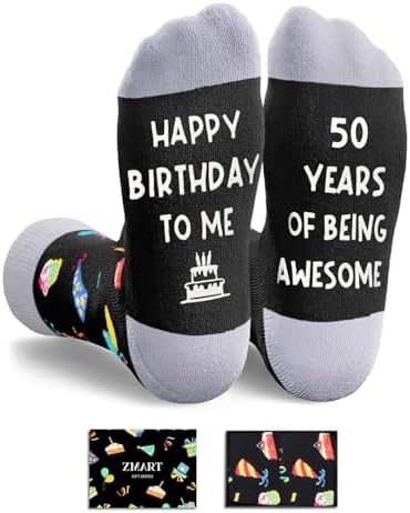 50 Middle Age Birthday Gifts Socks