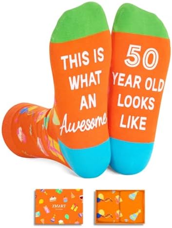50th Birthday Gifts Ideas Socks