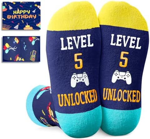 5th Birthday Gifts for Boys Socks