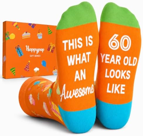 60th Birthday Gifts Ideas Socks