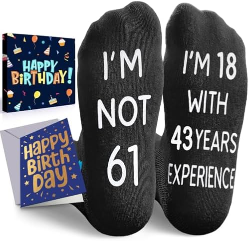 61st Birthday Gift Ideas Socks