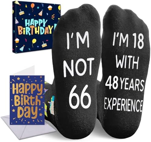 66th Birthday Gift Ideas Socks
