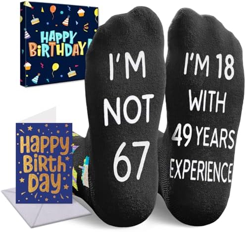 67th Birthday Gift Ideas Socks