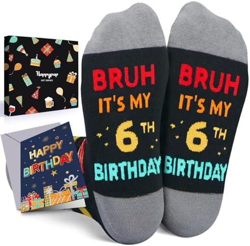 6th Birthday Gift Ideas Socks