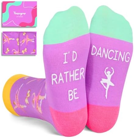 7-9 Year Old Dance Gifts Socks