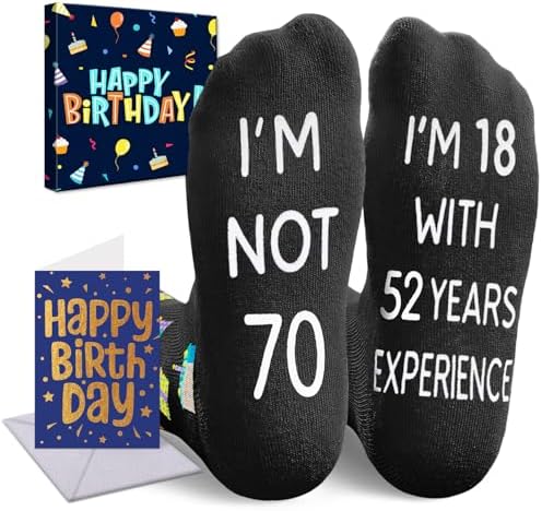 70th Birthday Gift Ideas Socks