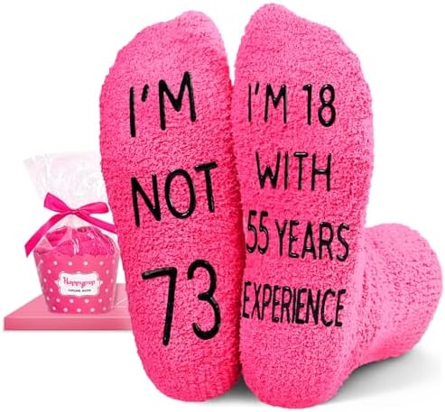 73rd Birthday Gifts for Women Socks