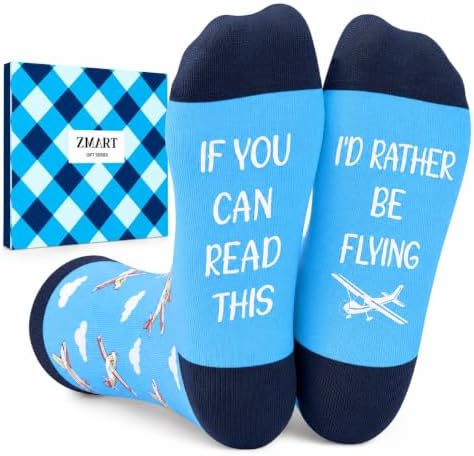 Airplane Gifts For Men Pilot For Men Socks