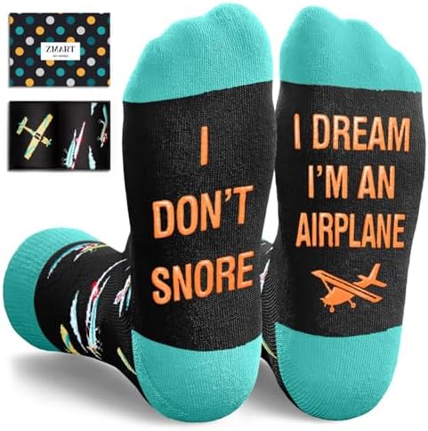 Airplane Gifts for Men Socks for Aviation Lovers