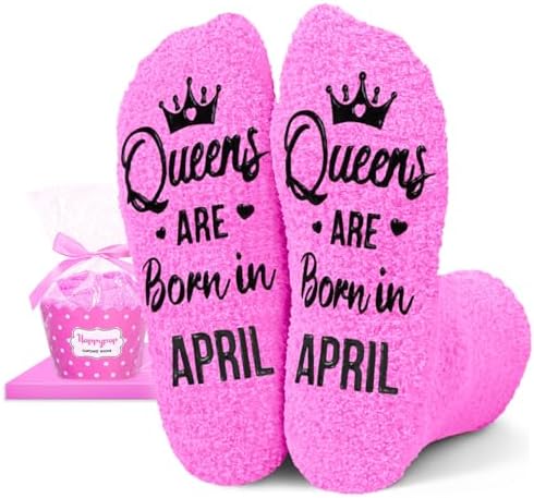April Queen's Pride Pink Socks