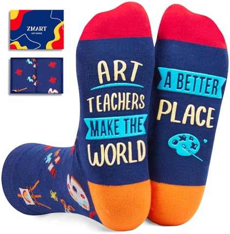 Art Teacher Appreciation Gifts Socks