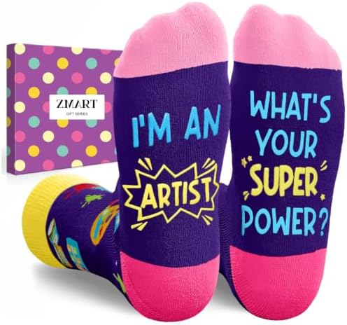 Artist Gifts for Women Teen Socks