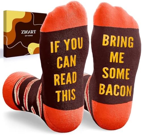 Bacon Food Socks Men