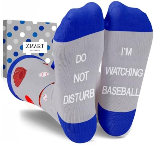 Baseball Gifts for Men Teen Socks
