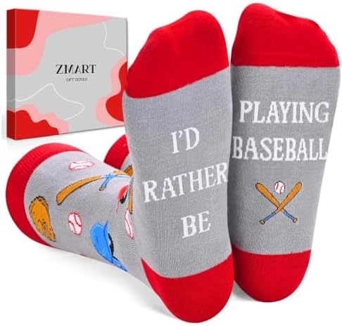 Baseball Gifts for Men Women Socks