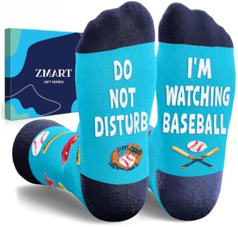 Baseball Mom Dad Gifts Socks