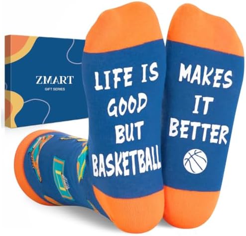 Basketball Gifts for Men Women Socks