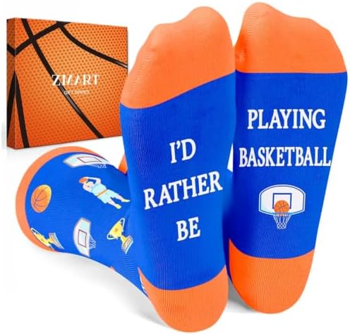 Basketball Gifts for Teen Boys Socks
